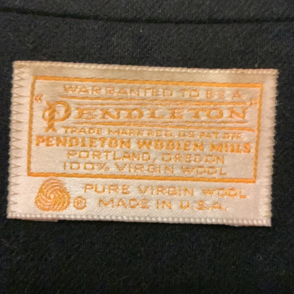 Pendleton Black Wool Women’s Blazer - image 2